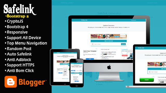Template Blogger Safelink Bootstrap 2 Responsive Template Blogger Safelink Bootstrap 2 Responsive